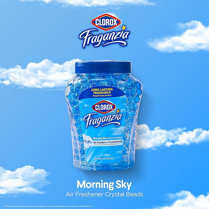 Clorox Fraganzia Crystal Beads Air Freshener Twin Pack, Long Lasting Room - Image 3