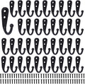 Coat Hooks-38 Pack Farmhouse Hooks by Hajoyful