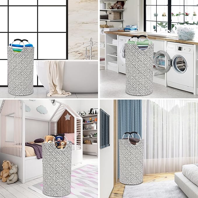 Dalykate Extra Large Laundry Basket 115L Collapsible Oxford Fabric Laundry - Image 5