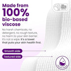 Clean Skin Club Healthy Aging Clean Towels® XL, Travel Pack, Smooths Fine Lines - Image 7