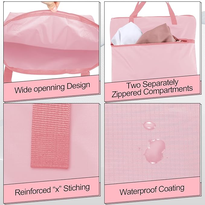 2 Pcs Travel Laundry Bags Waterproof - Image 2
