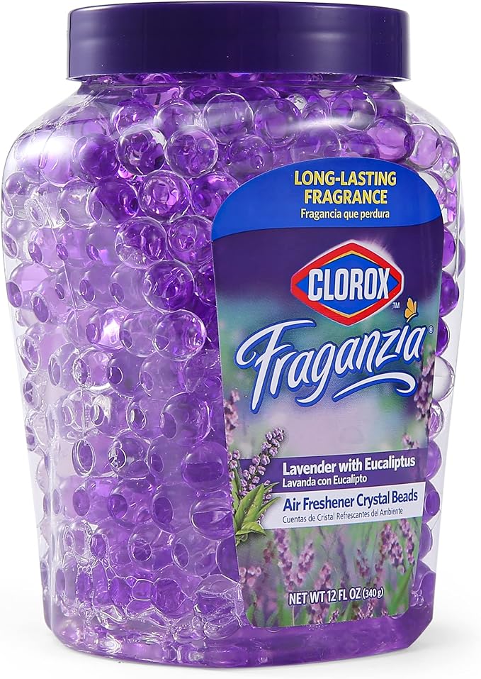 Clorox Fraganzia Crystal Beads Air Freshener Twin Pack, Long Lasting Room - Image 2