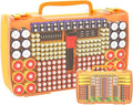 Battery Organizer Storage Holder Box Case by APTBYTE