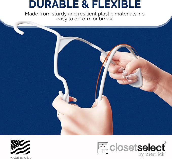 Plastic Hangers 50 Pack - Image 8