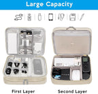 CILLA Electronic Organizer Travel Case, Travel Cord Organizer Case Portable - Image 7
