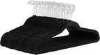 Amazon Basics Slim Velvet Non-Slip Space Saving Suit Clothes Hangers, Closet by AmazonBasics