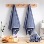 SALAS Kitchen Dish Towels, Bulk Cotton Kitchen Hand Towels, 390 GMS Plaid Dish - Image 6