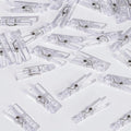 60PCS Clear Clothes Pins for Baby Shower Games Boy Girl, Transparent Acrylic by JUXINDAZYF