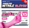 Beastek Nitrile Disposable Exam Gloves, 4Mil 100Ct Powder-Free Latex-Free by Beastek