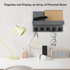 Key Holder for Wall, Decorative Key and Mail Holder - Image 5