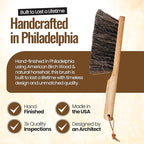 Dustpan Bench Woodworking Brush-USA 13 inch Horsehair Brushes are Used - Image 2