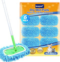 KEEPOW Reusable Microfiber Mop Pads Compatible by KEEPOW