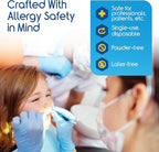 Inspire Black Nitrile Disposable Gloves | 4.5 Nitrile Disposable Safety Medical - Image 4