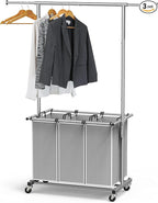 Simple Houseware 3 Bags Laundry Sorter by SimpleHouseware