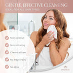 50 Disposable Face Towels Plant-Based Makeup Remover Wipes - Image 4