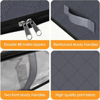 StorageRight Under Bed Storage Bins, Breathable Organizer - Image 5