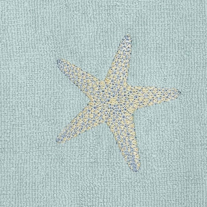 Avanti Linens - 3pc Towel Set, Soft & Absorbent Cotton, Coastal Home Decor - Image 4
