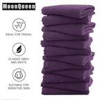 MOONQUEEN Microfiber Facial Cloths Fast Drying Washcloth 12 Pack - Image 4