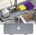 Odrago Silicone Faucet Mat, Countertop and Kitchen Sink Splash Guard, Anti-Slip by OdragoKitchen