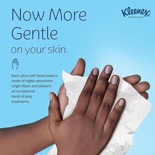 Kleenex Professional Paper Hand Towels, Premium Absorbency Pockets, Pop-Up Box - Image 7