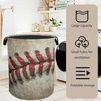 Baseball Laundry Basket with Handles - Image 7