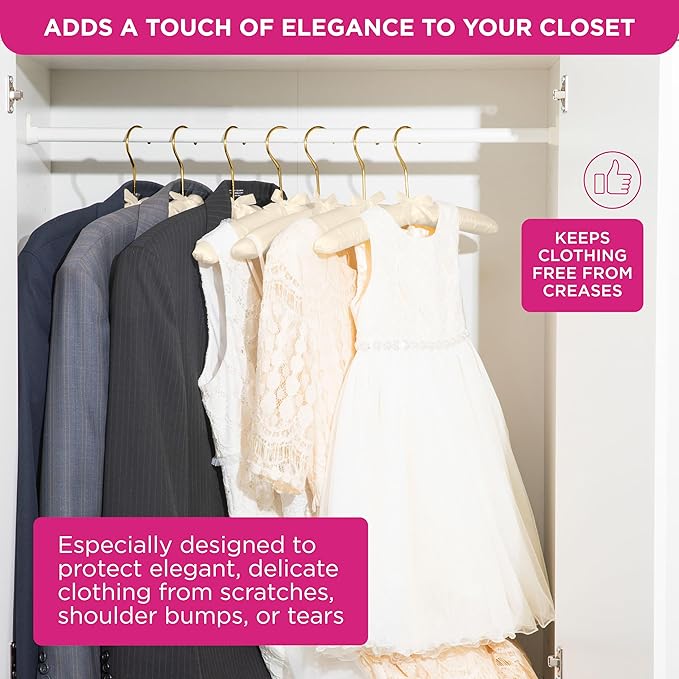 Premium Padded Hangers for Women’s Clothing - Image 7