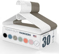 Neaties Heavy Duty Clothes Hangers 30 Pack – Made in The USA – 8lb Capacity by NeatiesHangers