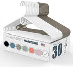 Neaties Heavy Duty Clothes Hangers 30 Pack – Made in The USA – 8lb Capacity by NeatiesHangers