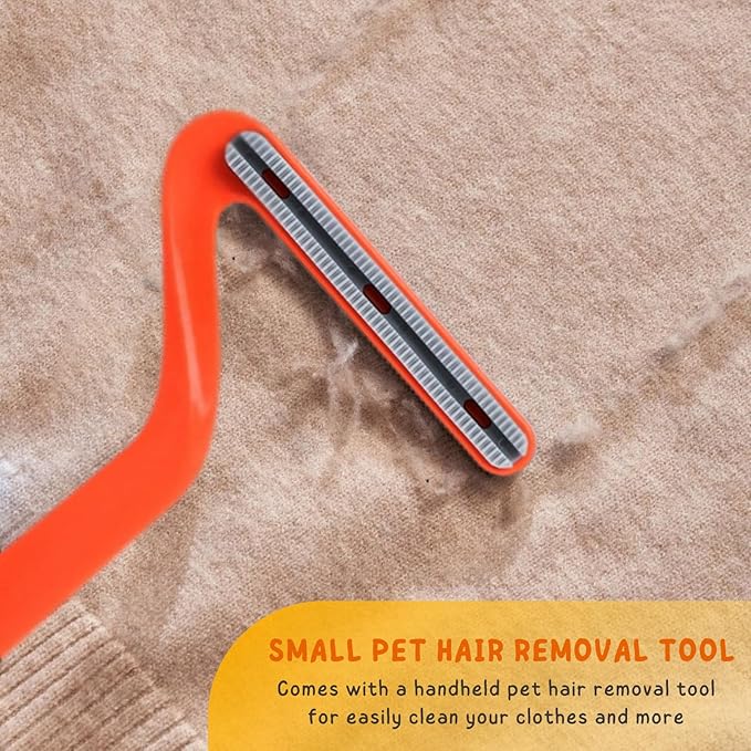 Carpet Rake for Pet Hair Removal, Stair Carpets and Couch Cleaning Rake - Image 4