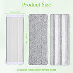 3 Pack Flat Mop Replacement Pad - Image 2