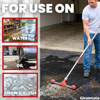 Heavy Duty Floor Squeegee for Concrete Floor – 17.3” EVA Foam Blade - Image 3