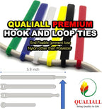 150 Reusable Cable Ties, Strong Adhesion Nylon Cord Ties - Image 5