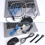 200PCS Reusable Cable Ties Wire Ties Cord Organizer Cable Organizer Adjustable - Image 6