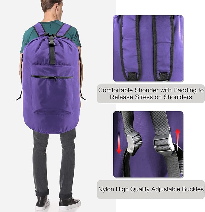 BeeGreen Laundry-Bag-Backpack-Heavy-Duty - Image 6