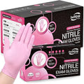 Pink Disposable Gloves, Disposable, Latex-Free, Powder-Free, 1000-ct Case by SwiftGrip