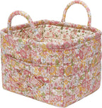 Quilted Fabric Storage Baskets by Unknown