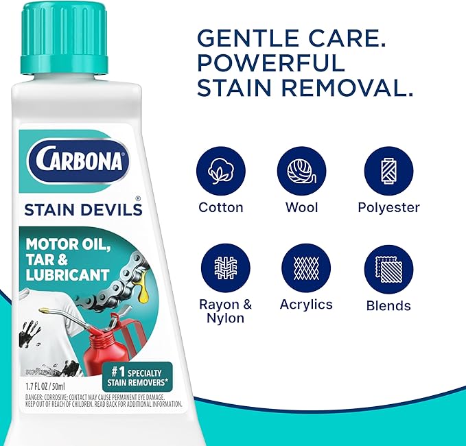 Carbona Stain Devils #7 Motor Oil & Lubricant - Image 5
