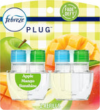 Febreze Plug In Air Freshener, Odor-Fighting Scented Oil Refill, Apple Mango by Febreze