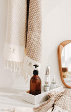 Madamelique Exclusive Hand Towels Set of 2-18 x 40 Inches - Image 7