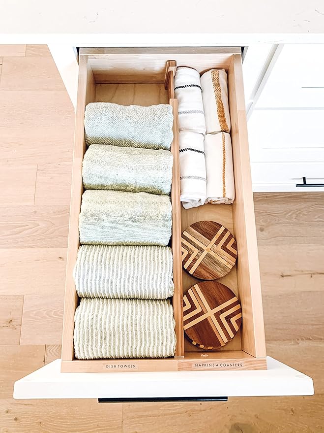 Lipper International Bamboo Kitchen Drawer Dividers - Image 6