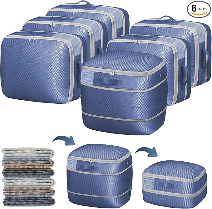 DIMJ Compression Storage Bags 6 Pack by DiMJ