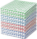 Nialnant 8 Pack Dish Cloths for Washing Dishes, 100% Cotton Reusable Cleaning by Nialnant