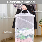 BATTOO 2 Pack Large Collapsible Laundry Basket - Image 5