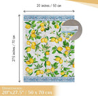 Maison d' Hermine Kitchen Towels Set of 3 100% Cotton 27.50" x 20" Reusable - Image 4