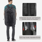 BeeGreen Laundry Bag Backpack w Adjustable Shoulder Straps College Dorm - Image 4
