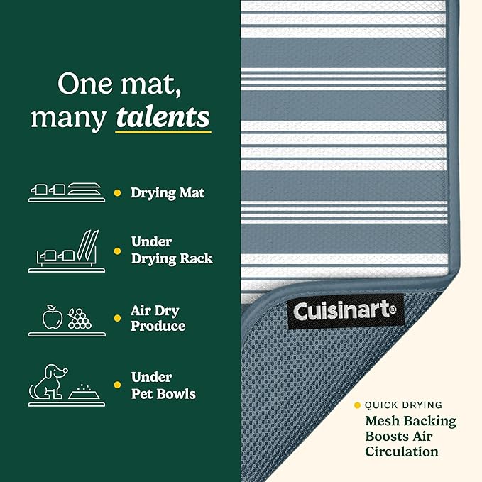 Cuisinart Dish Drying Mats for Kitchen Counter - Image 3