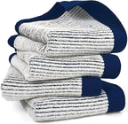 Cleanbear Hand Towels for Bathroom Set of 4, Jacquard Weave Bath Hand Towels by Cleanbear