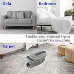 Carpet and Upholstery Cleaning Brush, Carpet Scrubber Stiff Bristle Detailing - Image 5