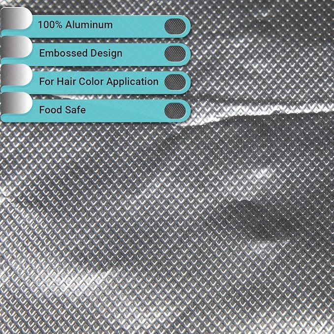 ForPro Professional Collection Embossed Foil Sheets 1200S, Aluminum Foil - Image 4
