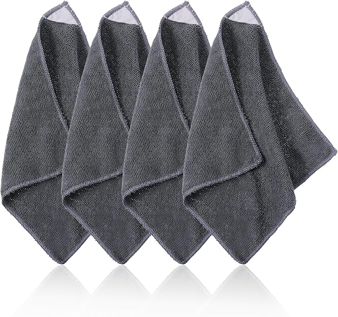 4 Pack Magnetic Cleaning Cloth Microfiber Dry Erase Eraser Board Cleaner by Unknown